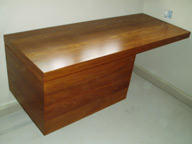 Cumaru Floating Desk