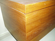 Cumaru Floating Desk