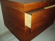 Cumaru Floating Desk