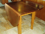 Pecan Copper Table